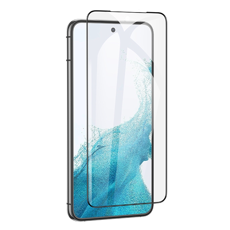 For Samsung Galaxy S22 5G HOCO G1 0.33mm 2.5D Flash Attach Full Screen Silk Screen HD Tempered Glass Film(Black)