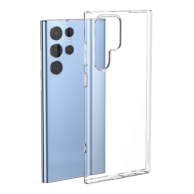 For Samsung Galaxy S22 Ultra 5G hoco Light Series TPU Soft Phone Protective Case(Transparent) For Samsung Galaxy S22 Ultra 5G hoco Light Series TPU Soft Phone Protective Case(Transparent)