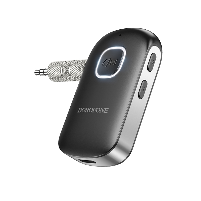 Borofone BC42 Car AUX Bluetooth 5.0 Receiver(Black) Borofone BC42 Car AUX Bluetooth 5.0 Receiver(Black)