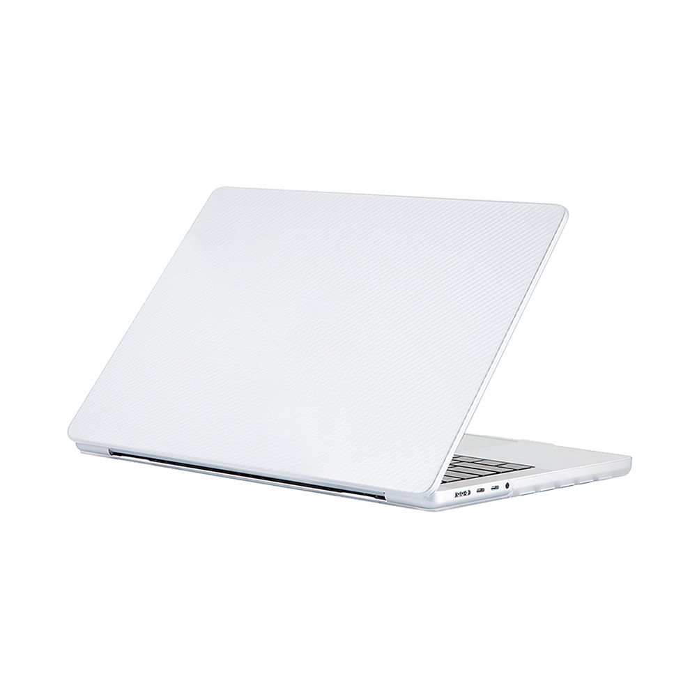 For MacBook Air 13.3 inch A1932 / A2179 / A2337 Carbon Fiber Textured Plastic Laptop Protective Case(Transparent) For MacBook Air 13.3 inch A1932 / A2179 / A2337 Carbon Fiber Textured Plastic Laptop Protective Case(Transparent)