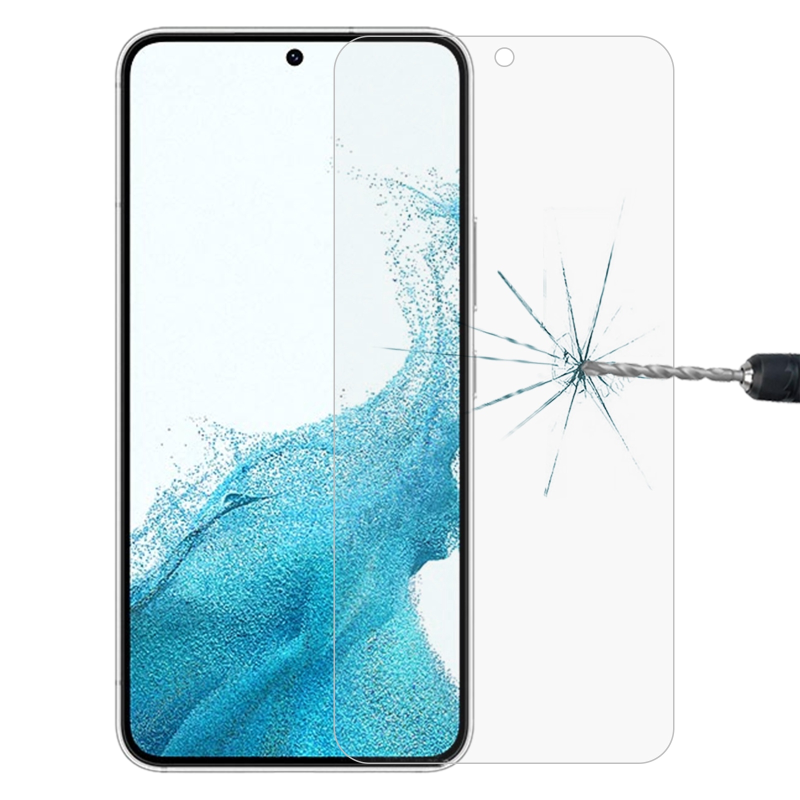 For Samsung Galaxy S22 5G 0.26mm 9H 2.5D Tempered Glass Film, Fingerprint Unlocking Is Not Supported For Samsung Galaxy S22 5G 0.26mm 9H 2.5D Tempered Glass Film, Fingerprint Unlocking Is Not Supported