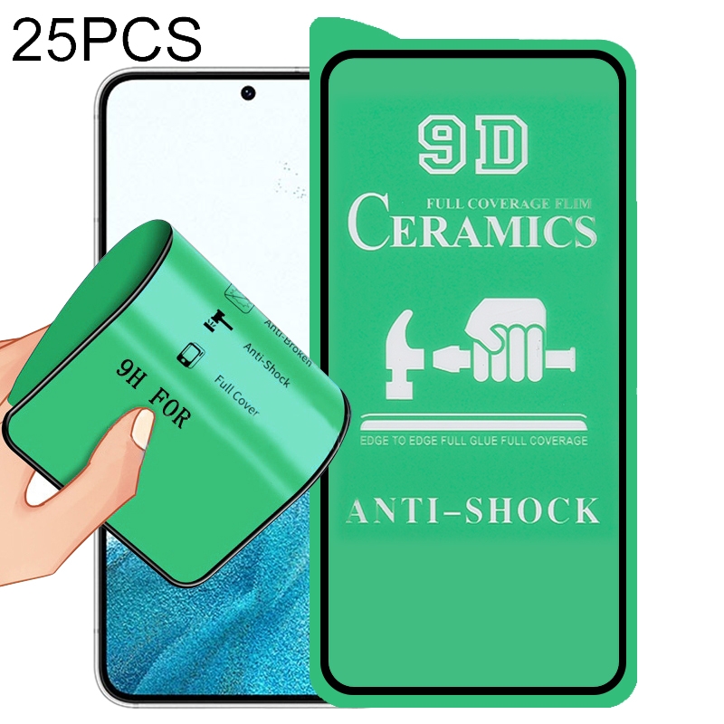 For Samsung Galaxy S22 5G 25pcs 9D Full Screen Glue Ceramic Film For Samsung Galaxy S22 5G 25pcs 9D Full Screen Glue Ceramic Film