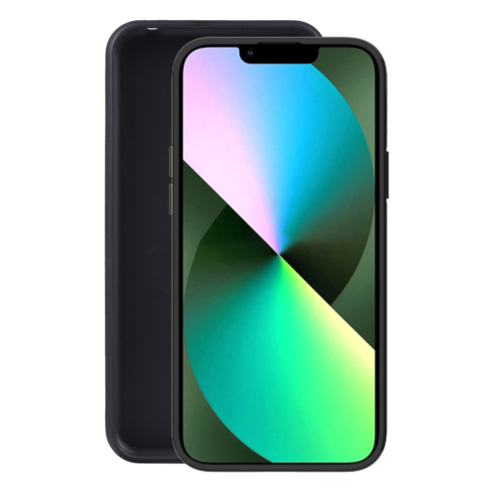 For iPhone 14 TPU Phone Case (Black) For iPhone 14 TPU Phone Case (Black)