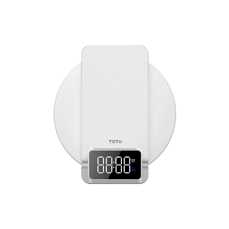TOTUDESIGN S7 Omnipotent Series 3 in 1 Automatic Alignment Night Light Alarm Clock Wireless Charging(White) TOTUDESIGN S7 Omnipotent Series 3 in 1 Automatic Alignment Night Light Alarm Clock Wireless Charging(White)