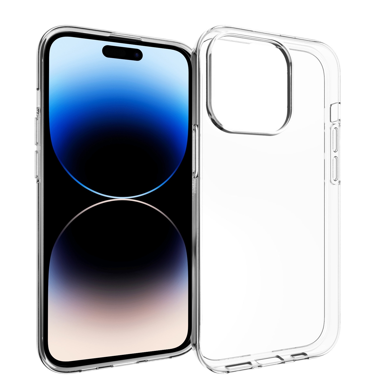 For iPhone 14 Pro Transparent TPU Phone Case For iPhone 14 Pro Transparent TPU Phone Case