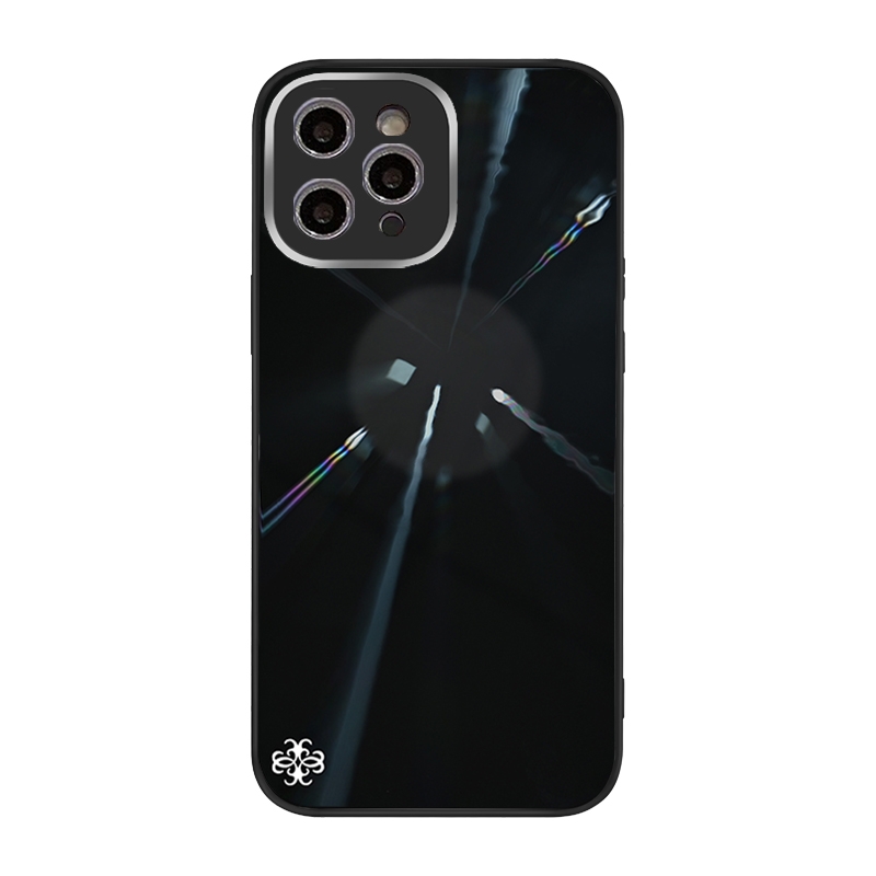 For iPhone 11 Pro Max Convex Lens Texture TPU + Tempered Glass Phone Case (Black) For iPhone 11 Pro Max Convex Lens Texture TPU + Tempered Glass Phone Case (Black)