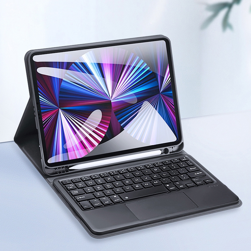 DUX DUCIS Bluetooth Keyboard Leather Case with Touchpad & Smart Sleep Function For iPad Air 4/5 / iPad Pro 11 2018/2020/2021/2022(Black) DUX DUCIS Bluetooth Keyboard Leather Case with Touchpad & Smart Sleep Function For iPad Air 4/5 / iPad Pro 11 2018/2020/2021/2022(Black)