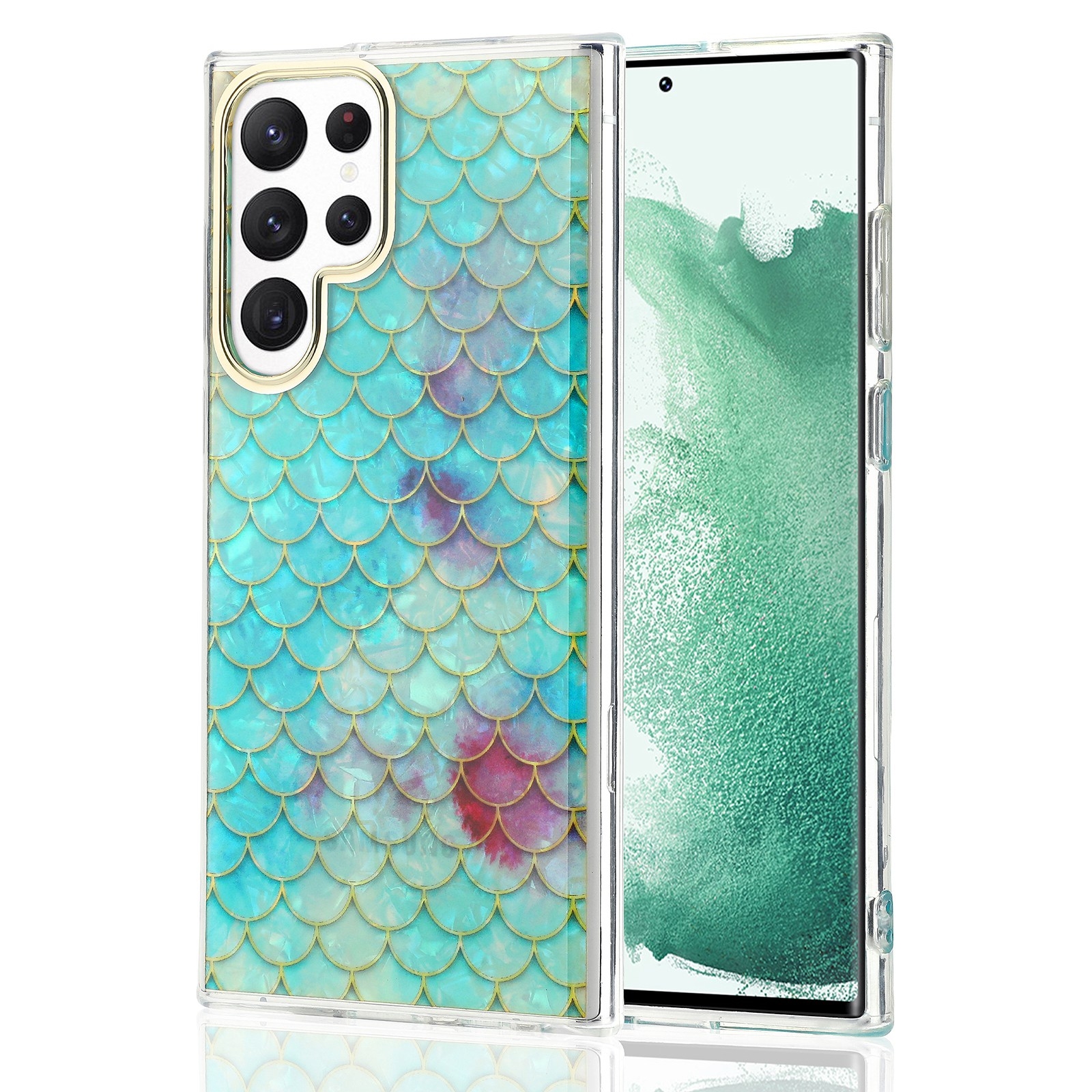 For Samsung Galaxy S22 5G Colorful Shell Texture TPU Phone Case(Y6) For Samsung Galaxy S22 5G Colorful Shell Texture TPU Phone Case(Y6)