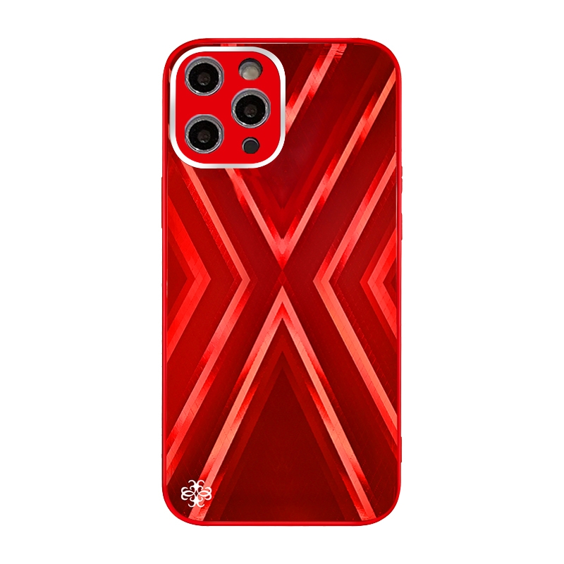 For iPhone 11 Pro 9XA Texture TPU + Tempered Glass Phone Case (Red) For iPhone 11 Pro 9XA Texture TPU + Tempered Glass Phone Case (Red)