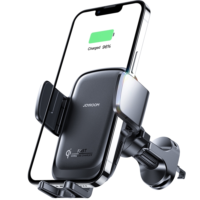 JOYROOM JR-ZS243 Car Air Outlet Wireless Charger Mount Holder(Black) JOYROOM JR-ZS243 Car Air Outlet Wireless Charger Mount Holder(Black)
