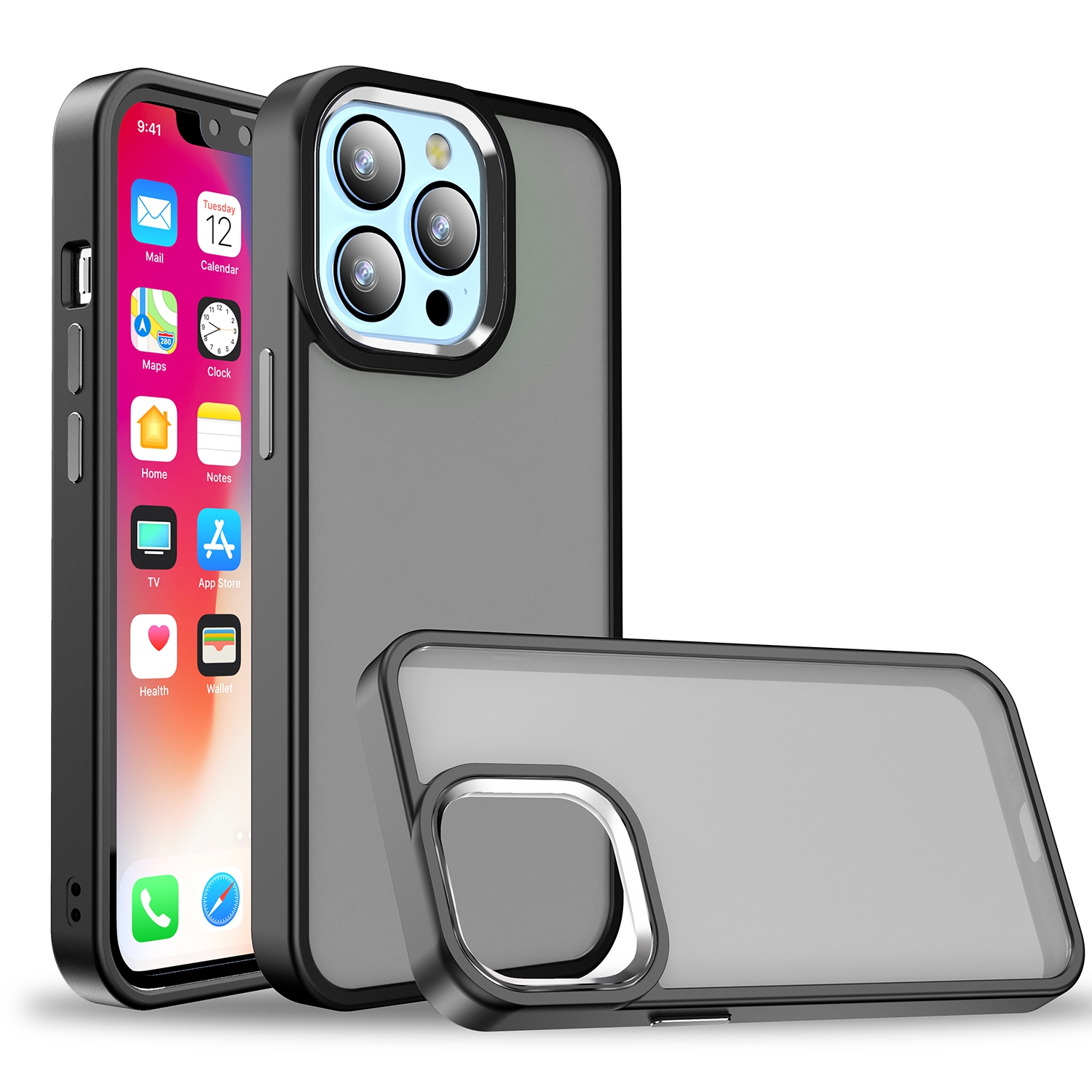 Charm Pupil Frosted Skin Feel Phone Case For iPhone 11 Pro(Black) Charm Pupil Frosted Skin Feel Phone Case For iPhone 11 Pro(Black)