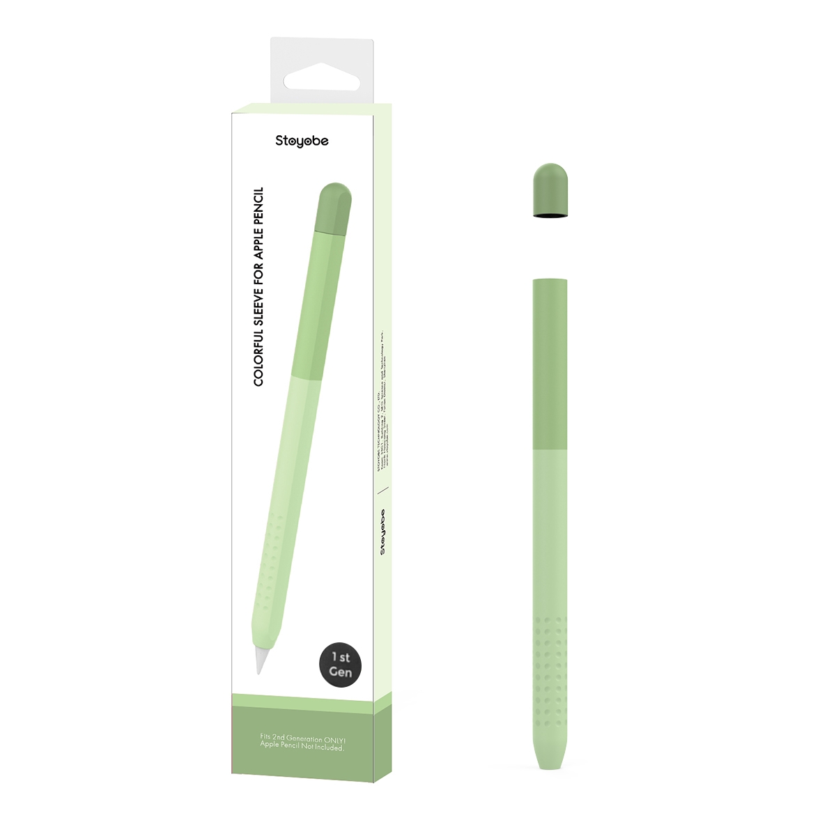 DUX DUCIS Gradient Silicone Stylus Protective Case for Apple Pencil 1st Gen(Green) DUX DUCIS Gradient Silicone Stylus Protective Case for Apple Pencil 1st Gen(Green)