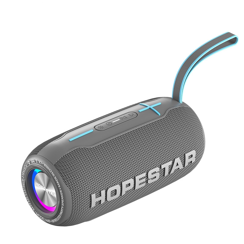 HOPESTAR H49 RGB Light TWS Waterproof Wireless Bluetooth Speaker(Grey) HOPESTAR H49 RGB Light TWS Waterproof Wireless Bluetooth Speaker(Grey)