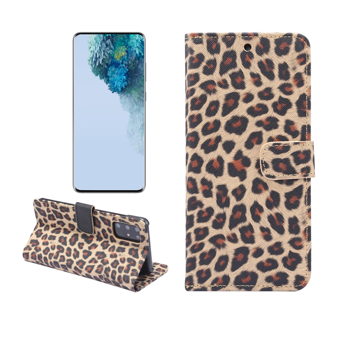 For Galaxy S20+ Leopard Pattern Horizontal Flip Leather Case with Holder & Card Slots(Yellow) For Galaxy S20+ Leopard Pattern Horizontal Flip Leather Case with Holder & Card Slots(Yellow)