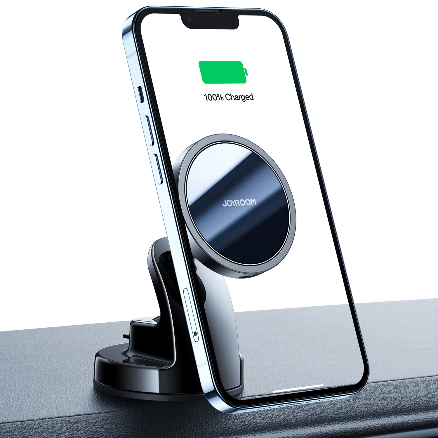 JOYROOM JR-ZS240 Car Dashboard 15W Magnetic Wireless Charger Phone Holder(Black) JOYROOM JR-ZS240 Car Dashboard 15W Magnetic Wireless Charger Phone Holder(Black)