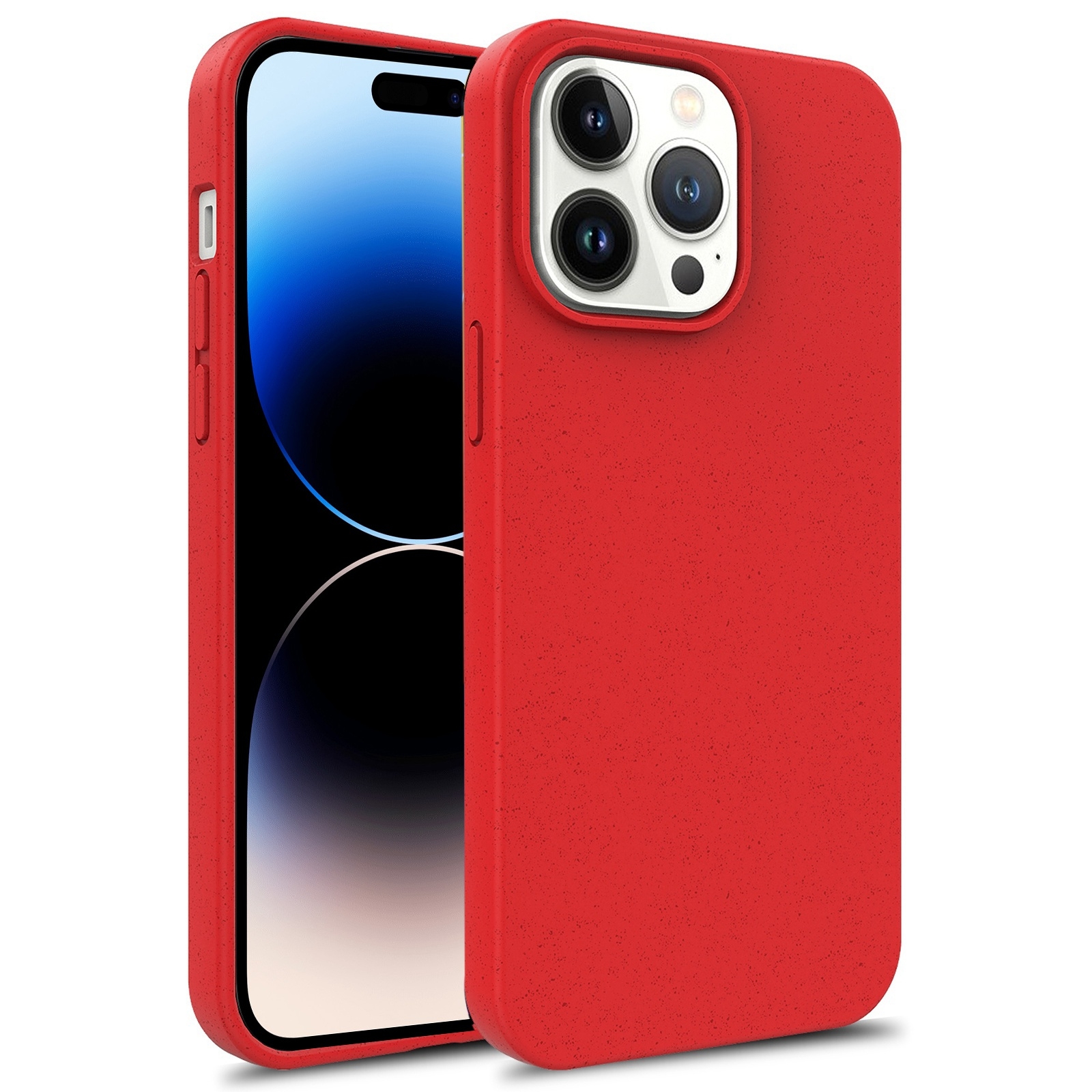 For iPhone 14 Pro TPU Shockproof Phone Case (Red) For iPhone 14 Pro TPU Shockproof Phone Case (Red)