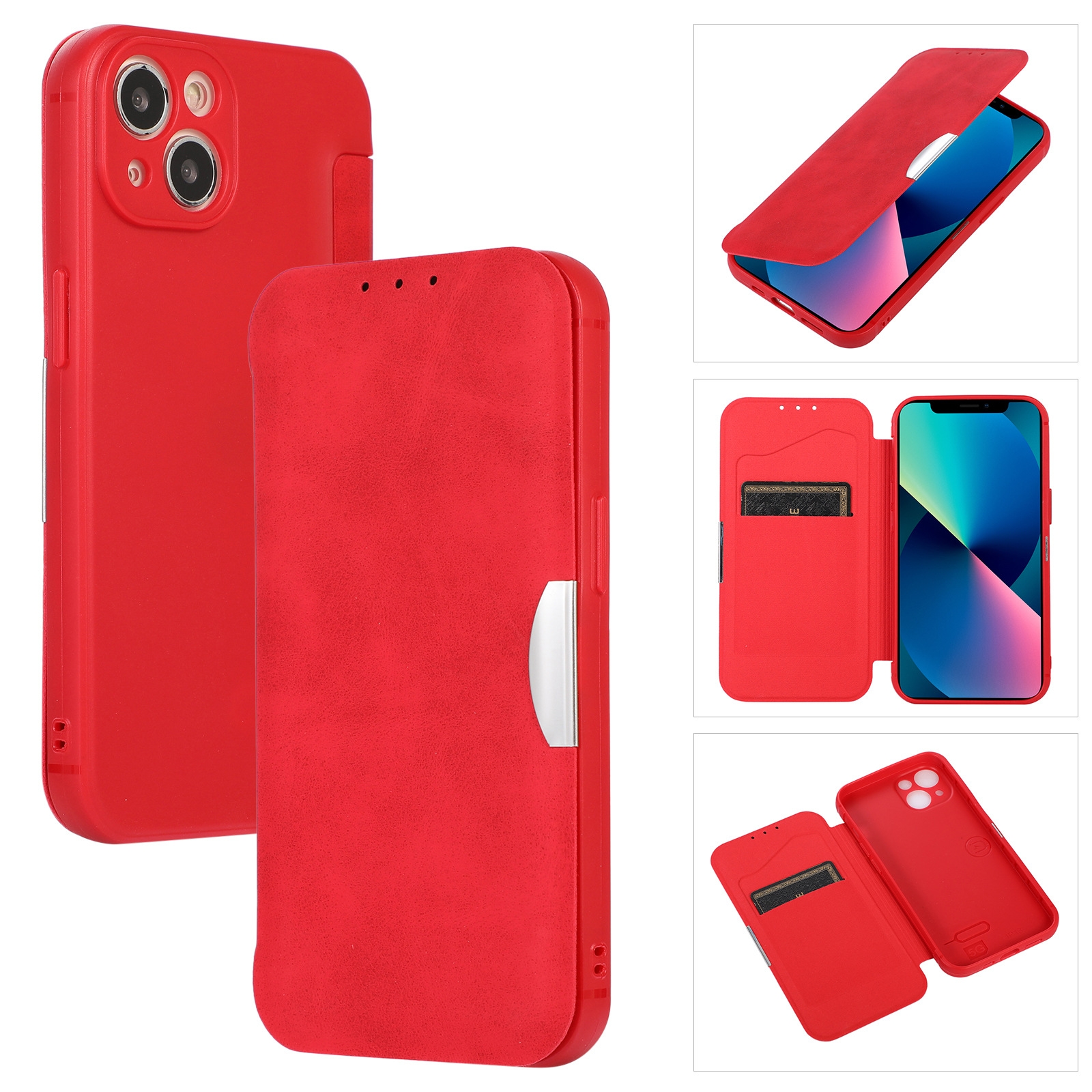 For iPhone 12 Pro Max Shrimp Skin Texture Flip Leather Phone Case(Red) For iPhone 12 Pro Max Shrimp Skin Texture Flip Leather Phone Case(Red)