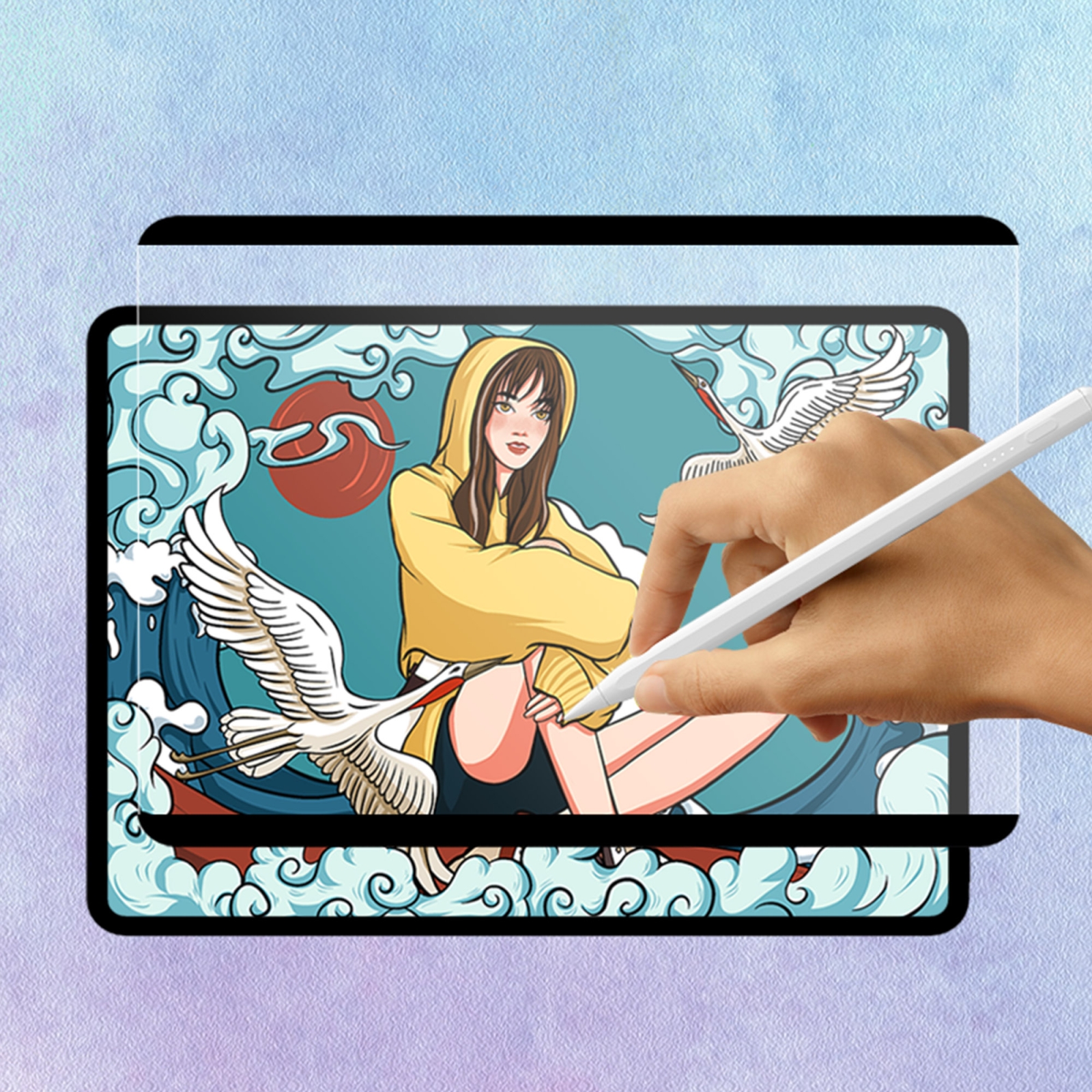 WIWU Removable Magnetic Paperfeel Screen Protector For iPad mini 6