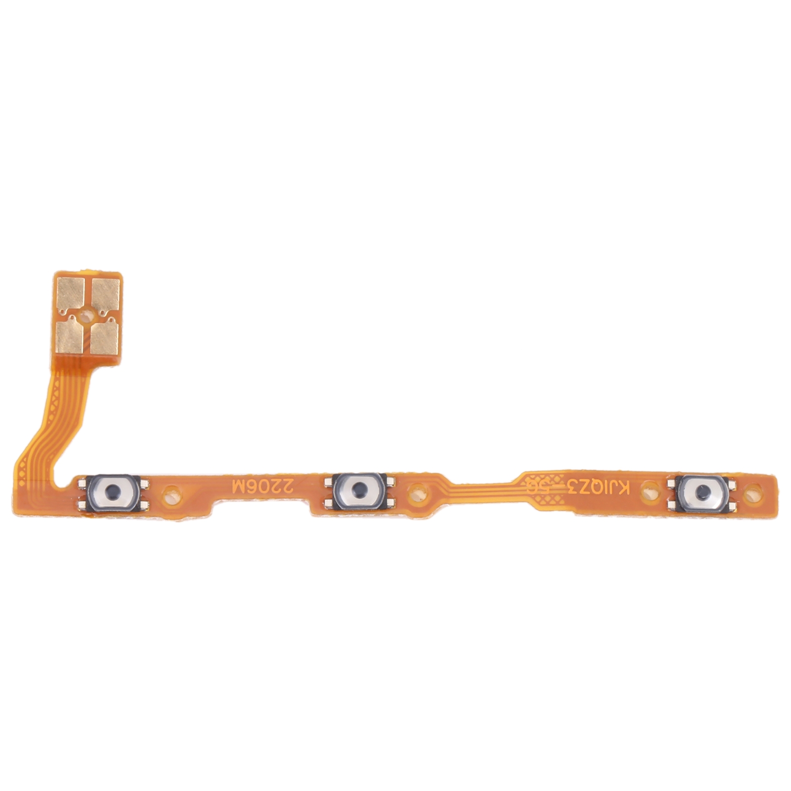 For Vivo T1X 4G Power Button & Volume Button Flex Cable