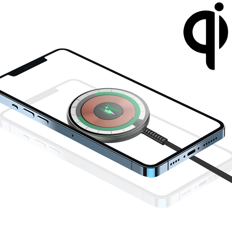 WiWU M14 Transparent Magnetic Wireless Charger WiWU M14 Transparent Magnetic Wireless Charger