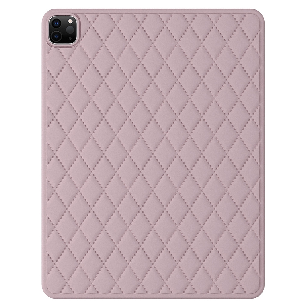Diamond Lattice Silicone Tablet Case For iPad Air 2022 / Air 2020 10.9 / Pro 11 2021 / 2020 / 2018(Pale Pinkish Grey) Diamond Lattice Silicone Tablet Case For iPad Air 2022 / Air 2020 10.9 / Pro 11 2021 / 2020 / 2018(Pale Pinkish Grey)