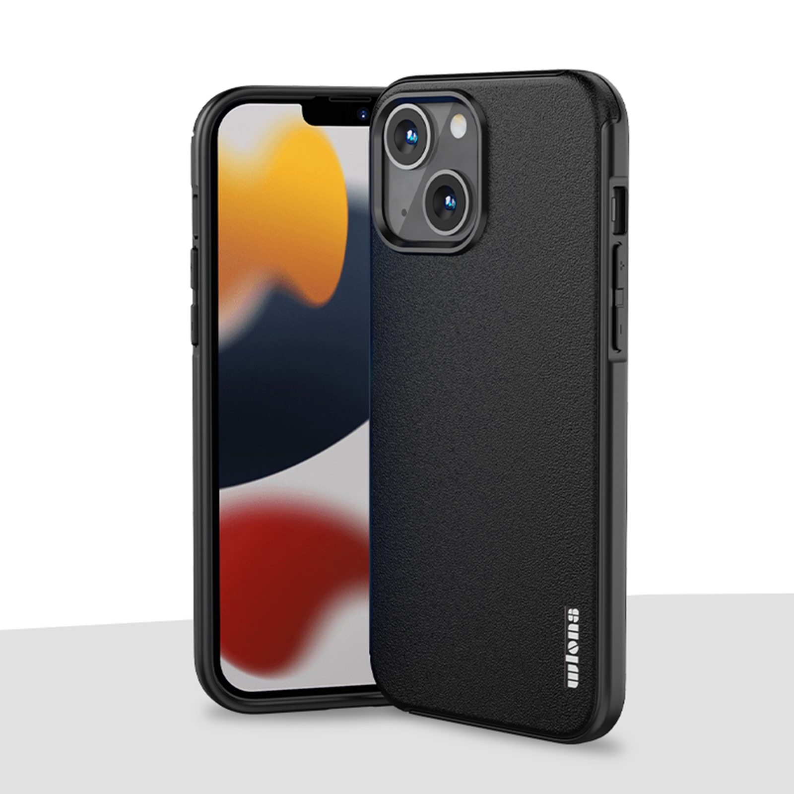 For iPhone 14 wlons PC + TPU Shockproof Phone Case (Black) For iPhone 14 wlons PC + TPU Shockproof Phone Case (Black)