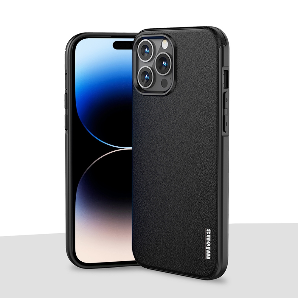 For iPhone 14 Pro wlons PC + TPU Shockproof Phone Case(Black) For iPhone 14 Pro wlons PC + TPU Shockproof Phone Case(Black)