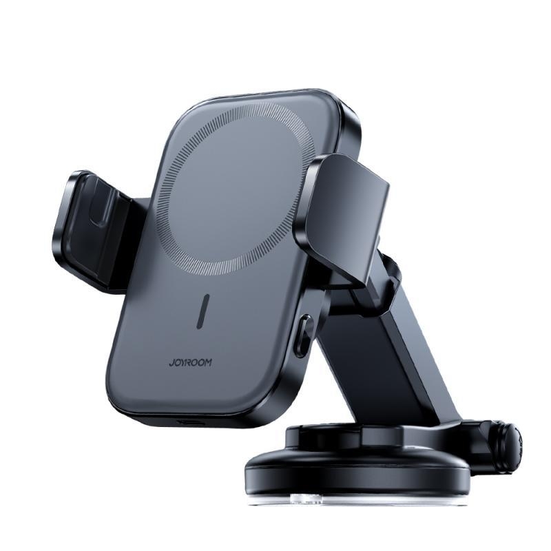 JOYROOM JR-ZS295 15W Mechanical Magnetic Wireless Charger Dashboard Car Holder(Black) JOYROOM JR-ZS295 15W Mechanical Magnetic Wireless Charger Dashboard Car Holder(Black)