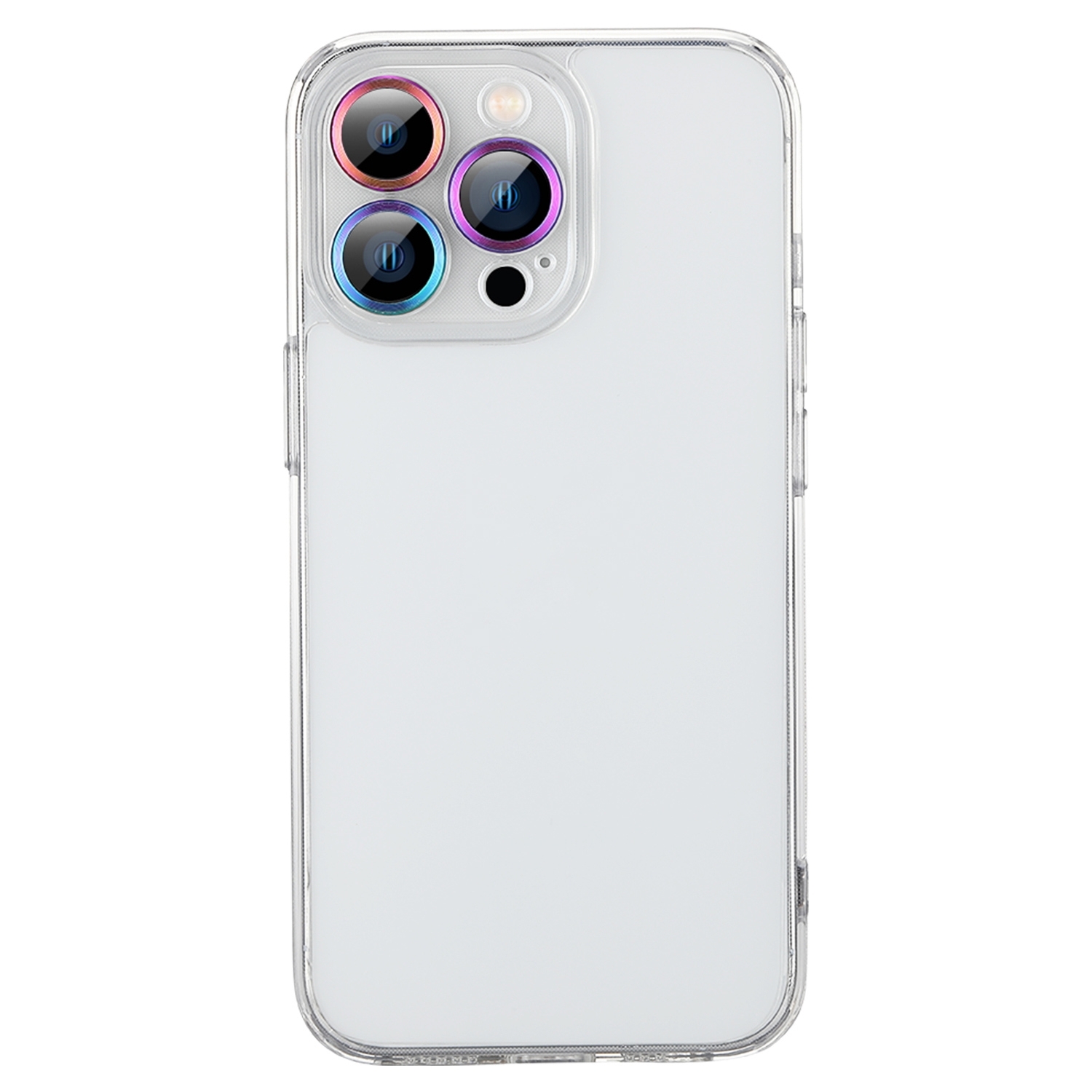 For iPhone 14 Plus CD Lens Protection Glass Phone Case (Colorful) For iPhone 14 Plus CD Lens Protection Glass Phone Case (Colorful)