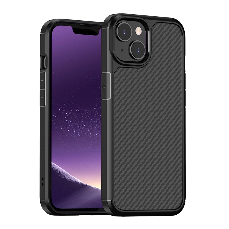 For iPhone 14 Plus Carbon Fiber Texture Case (Black) For iPhone 14 Plus Carbon Fiber Texture Case (Black)