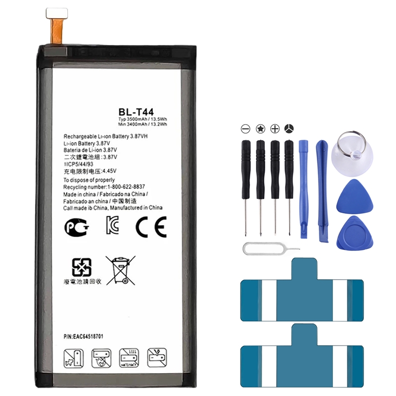 BL-T44 3500mAh Li-Polymer Battery Replacement For LG Stylo 5 / K50 / Q60 / K40S