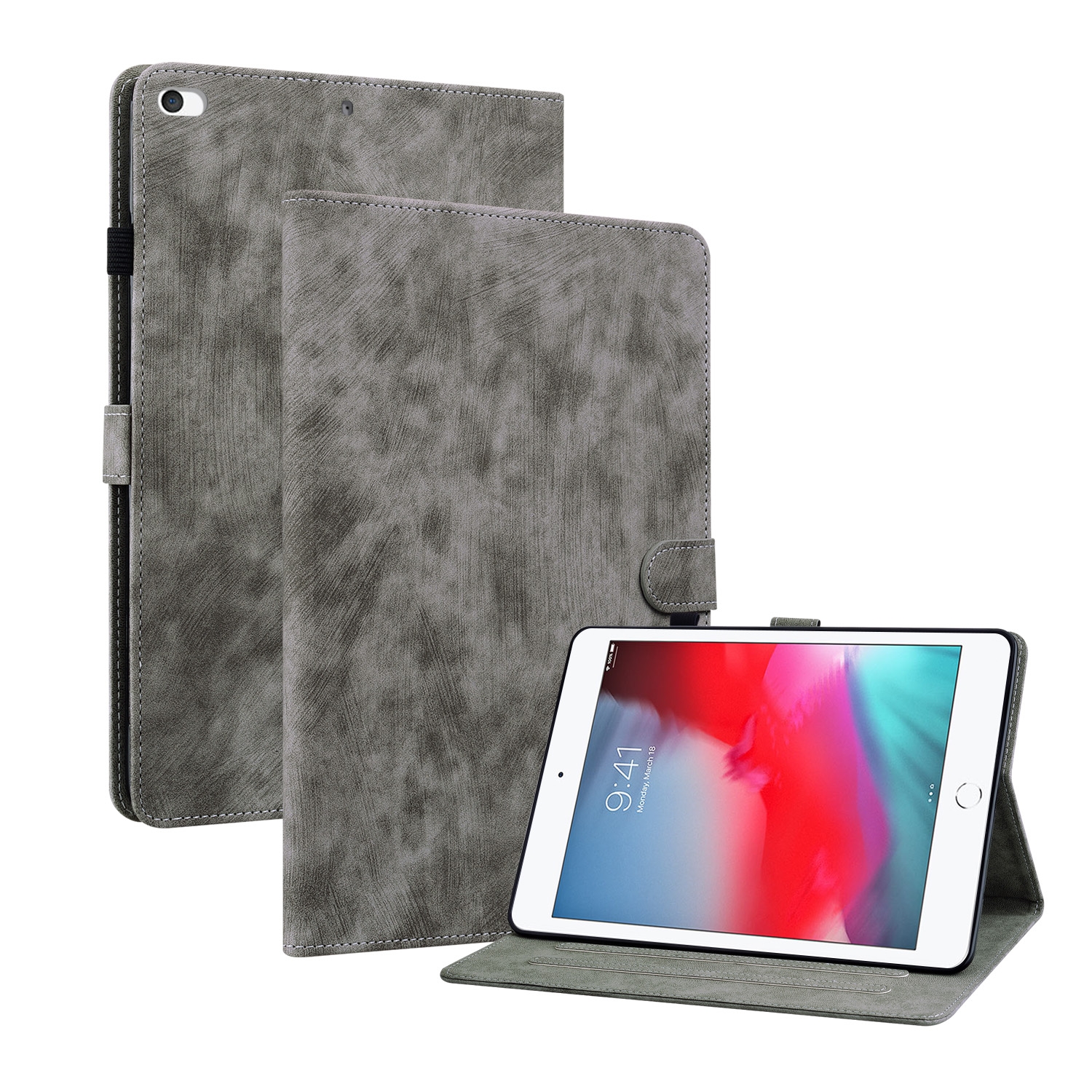 Tiger Pattern PU Tablet Case With Sleep / Wake-up Function For iPad mini 1/2/3/4/5(Grey) Tiger Pattern PU Tablet Case With Sleep / Wake-up Function For iPad mini 1/2/3/4/5(Grey)