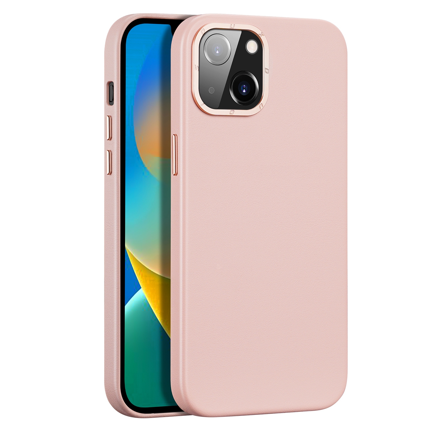 For iPhone 14 / 13 DUX DUCIS Grit Series MagSafe Phone Case (Pink) For iPhone 14 / 13 DUX DUCIS Grit Series MagSafe Phone Case (Pink)