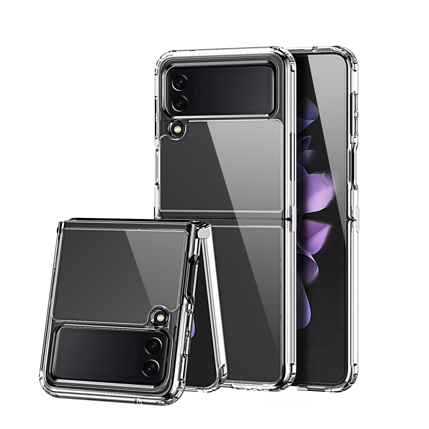 For Samsung Galaxy Z Flip4 5G DUX DUCIS Clin Series PC + TPU Phone(Transparent) For Samsung Galaxy Z Flip4 5G DUX DUCIS Clin Series PC + TPU Phone(Transparent)
