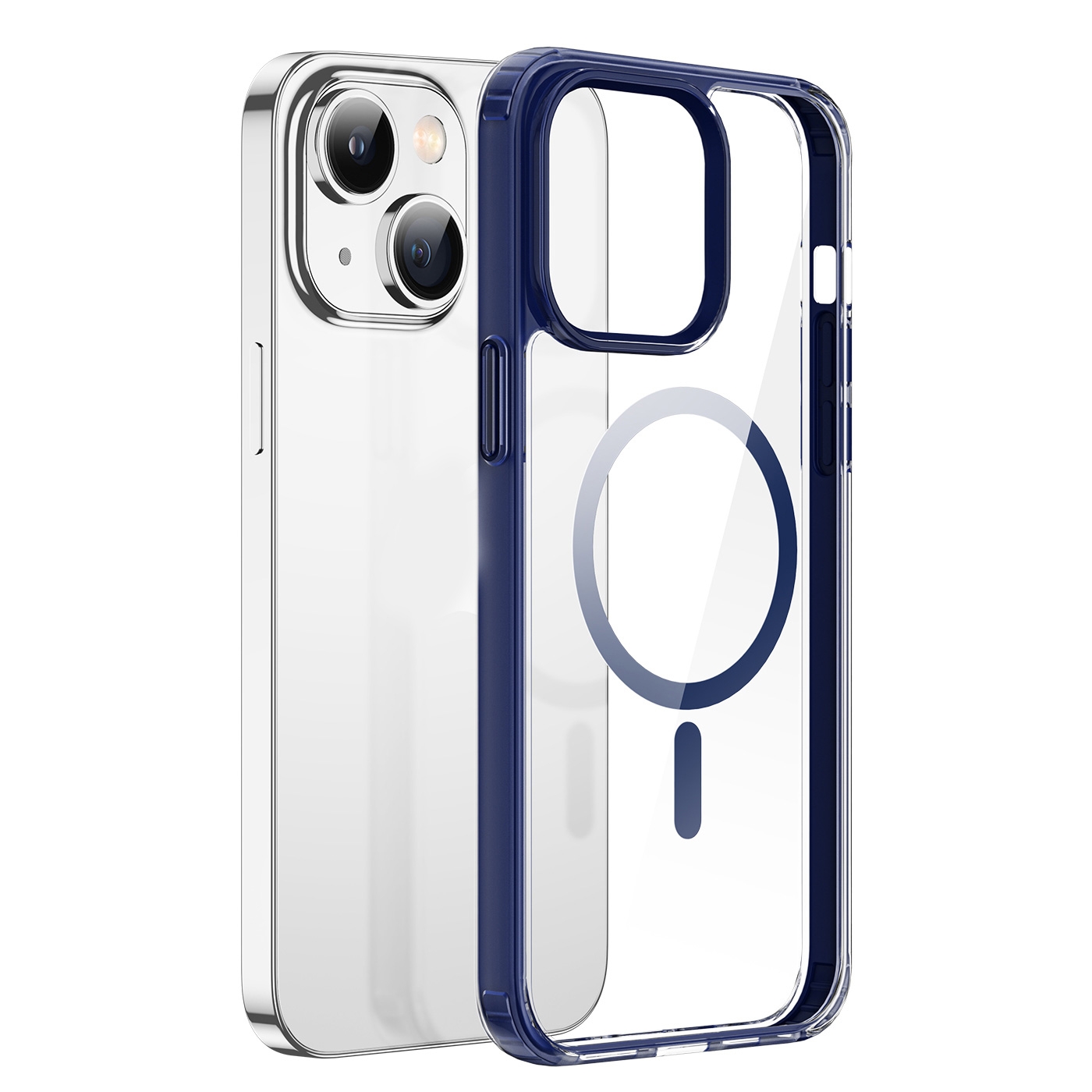 For iPhone 14/13 DUX DUCIS Clin Mag Series Magsafe TPU Phone Case (Blue) For iPhone 14/13 DUX DUCIS Clin Mag Series Magsafe TPU Phone Case (Blue)