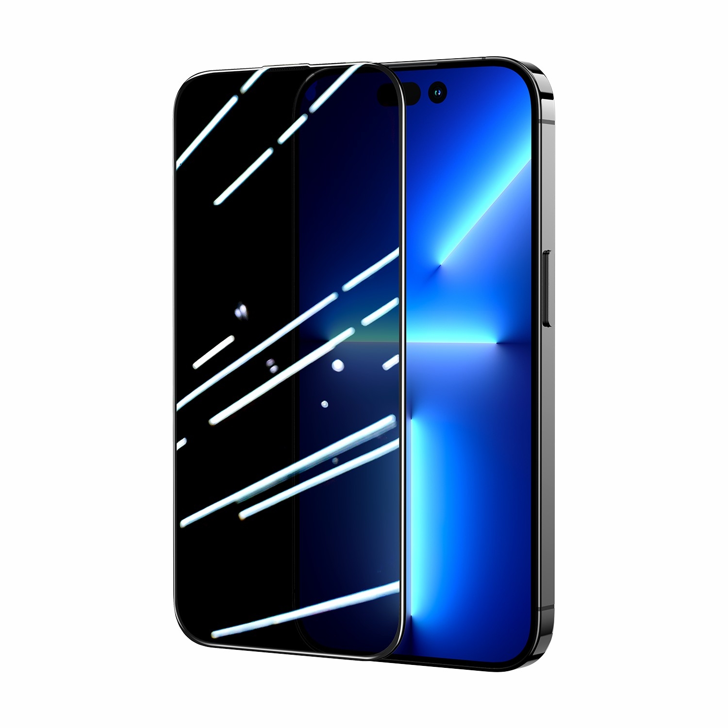 For iPhone 14 JOYROOM 2.5D Screen Printing Full Screen Black Edge Privacy Tempered Glass Film For iPhone 14 JOYROOM 2.5D Screen Printing Full Screen Black Edge Privacy Tempered Glass Film