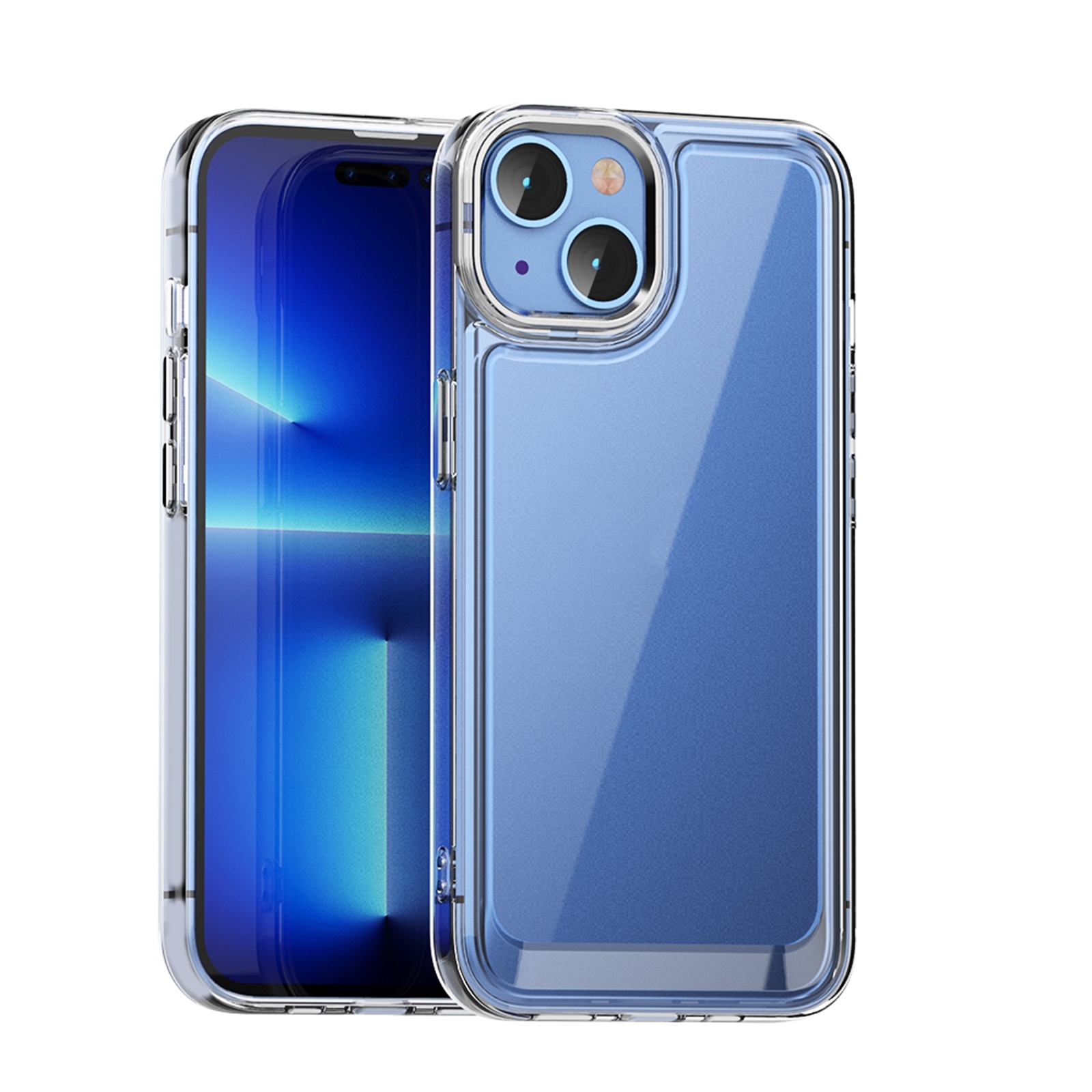 For iPhone 14 Plus Acrylic + TPU Shockproof Phone Case (Transparent) For iPhone 14 Plus Acrylic + TPU Shockproof Phone Case (Transparent)