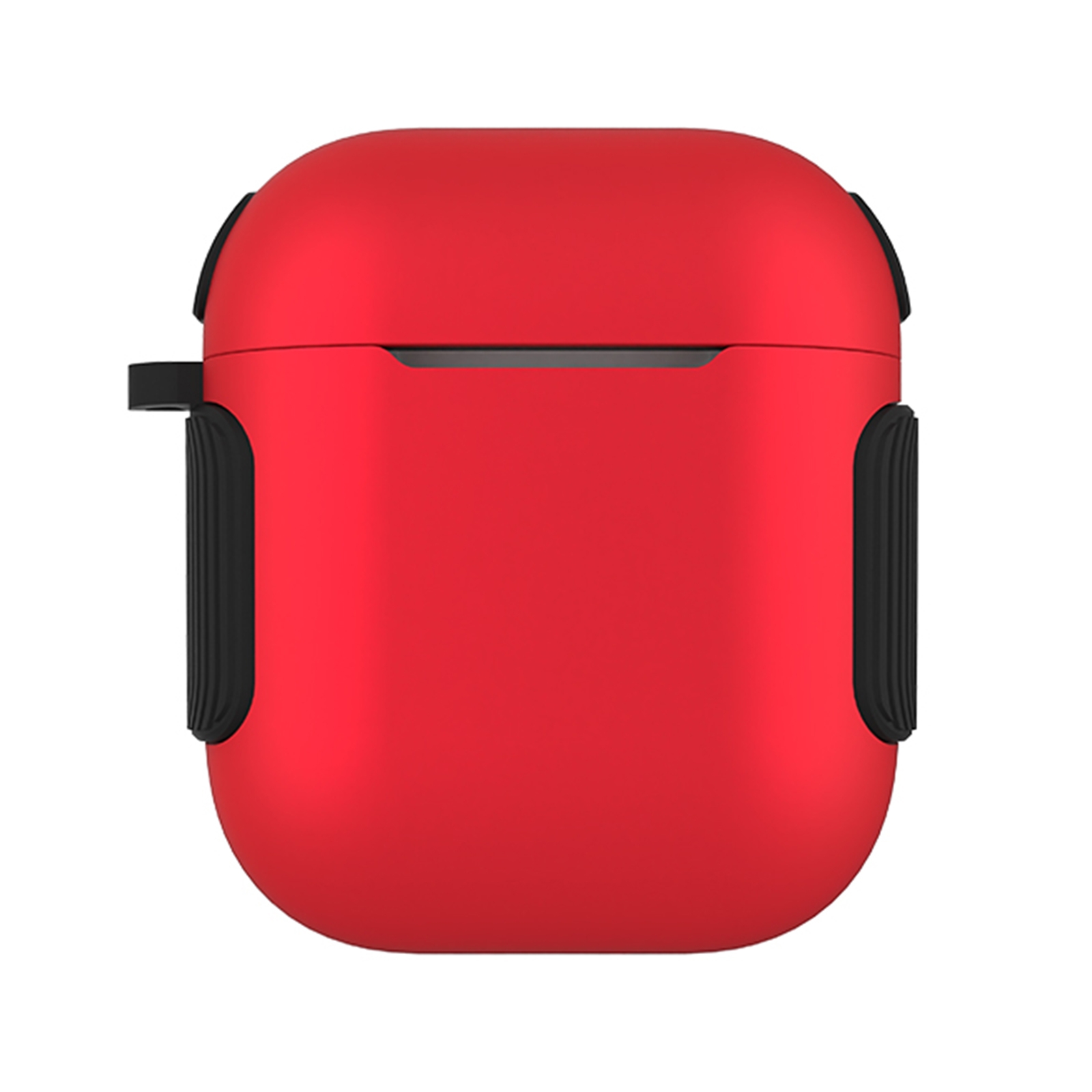 2 in 1 Matte Texture Contrast Color PC + TPU Earphone Case For AirPods 2 / 1(Red) 2 in 1 Matte Texture Contrast Color PC + TPU Earphone Case For AirPods 2 / 1(Red)