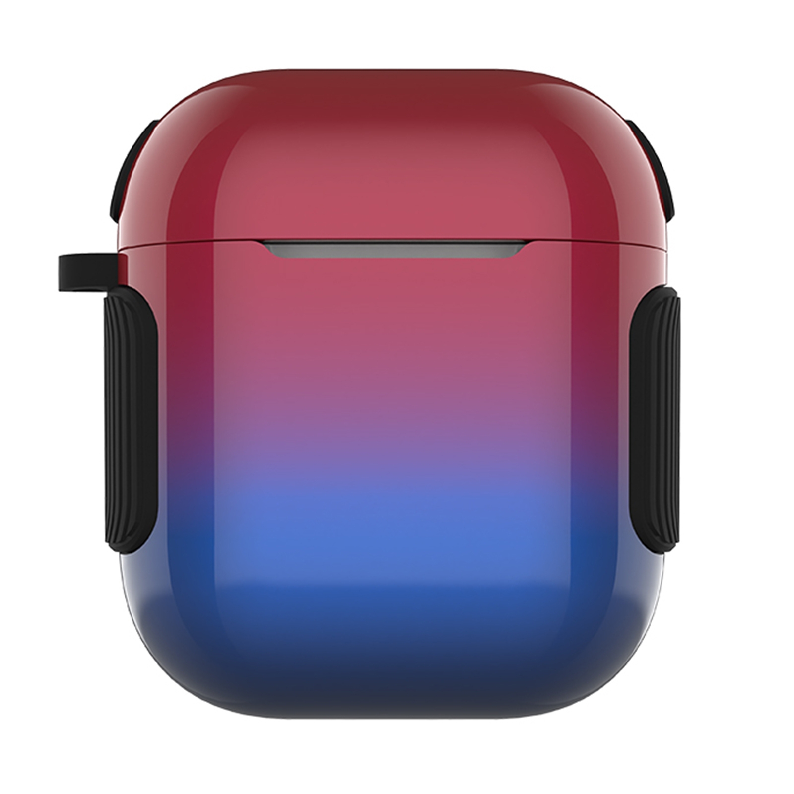 2 in 1 Varnish Colorful PC + TPU Earphone Case For AirPods 2 / 1(Red+Blue Gradient) 2 in 1 Varnish Colorful PC + TPU Earphone Case For AirPods 2 / 1(Red+Blue Gradient)