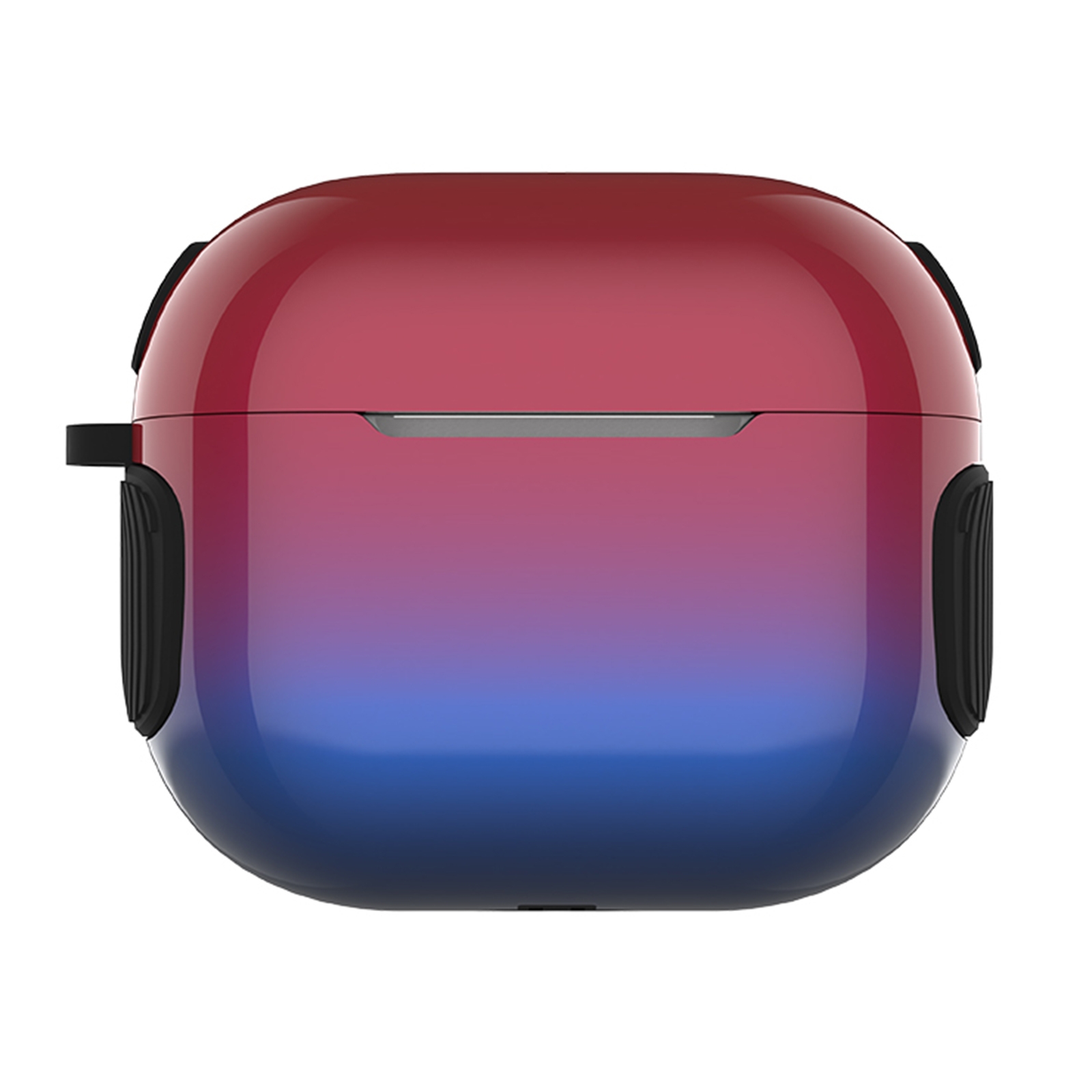 2 in 1 Varnish Colorful PC + TPU Earphone Case For AirPods 3(Red+Blue Gradient) 2 in 1 Varnish Colorful PC + TPU Earphone Case For AirPods 3(Red+Blue Gradient)