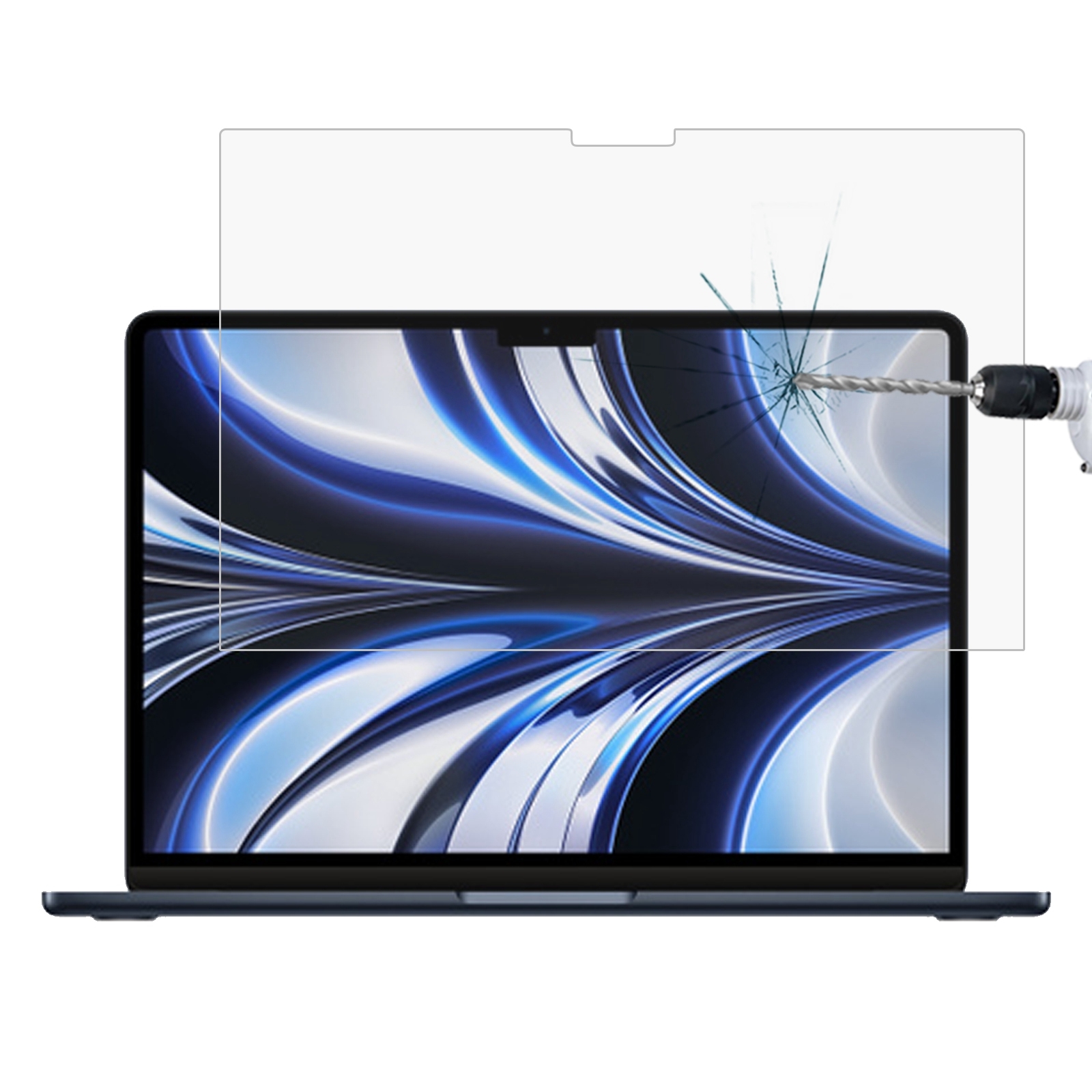 9H Explosion-proof Tempered Glass Film For MacBook Air 13.6 inch A2681 2022 9H Explosion-proof Tempered Glass Film For MacBook Air 13.6 inch A2681 2022