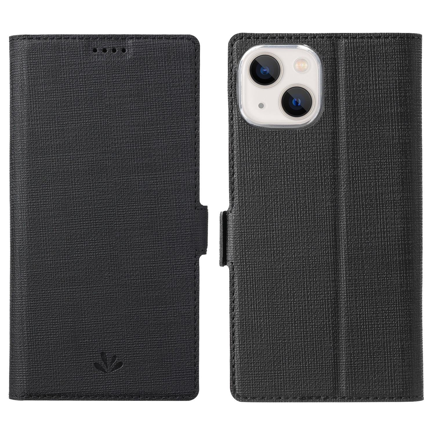 For iPhone 13 mini ViLi K Series Dual-side Buckle Magsafe Leather Phone Case (Black) For iPhone 13 mini ViLi K Series Dual-side Buckle Magsafe Leather Phone Case (Black)