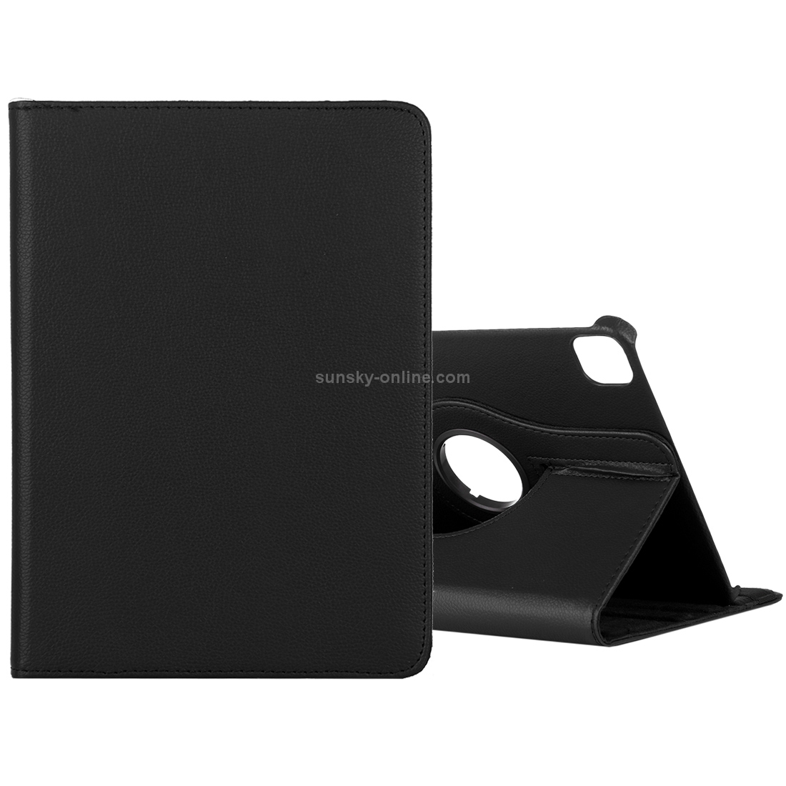 For iPad Air 13 2024 / iPad Pro 12.9 2022 / 2021 / 2020 Litchi Texture Horizontal Flip 360 Degrees Rotation Leather Tablet Case with Holder(Black) For iPad Air 13 2024 / iPad Pro 12.9 2022 / 2021 / 2020 Litchi Texture Horizontal Flip 360 Degrees Rotation Leather Tablet Case with Holder(Black)