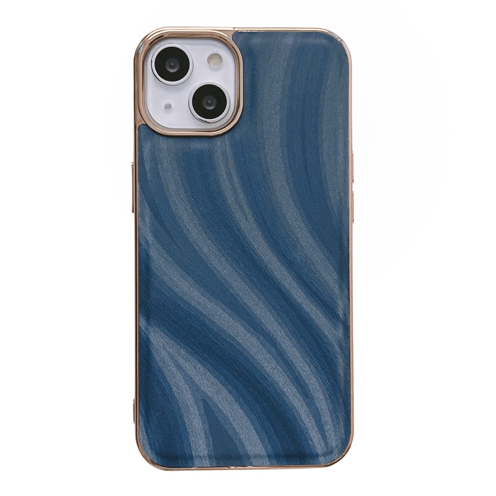 For iPhone 14 Plus Nano Electroplating Protective Phone Case (Ice Crystal Blue) For iPhone 14 Plus Nano Electroplating Protective Phone Case (Ice Crystal Blue)