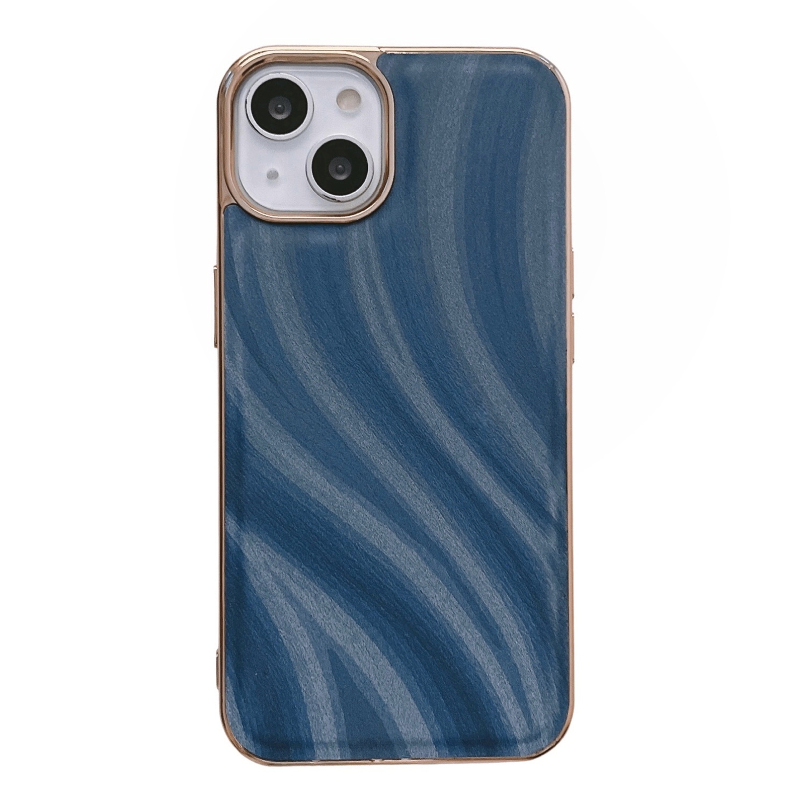 For iPhone 14 Nano Electroplating Protective Phone Case (Ice Crystal Blue) For iPhone 14 Nano Electroplating Protective Phone Case (Ice Crystal Blue)