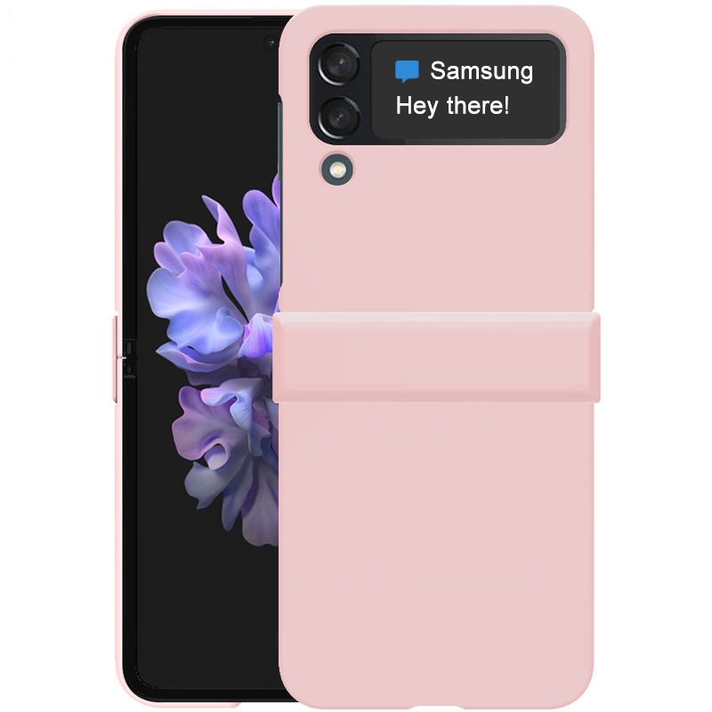 For Samsung Galaxy Z Flip4 5G IMAK JS-3 Series Colorful PC Case(Pink) For Samsung Galaxy Z Flip4 5G IMAK JS-3 Series Colorful PC Case(Pink)