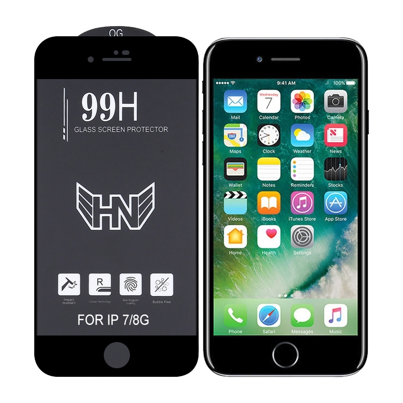 High Aluminum Large Arc Full Screen Tempered Glass Film For iPhone 8 / 7 High Aluminum Large Arc Full Screen Tempered Glass Film For iPhone 8 / 7