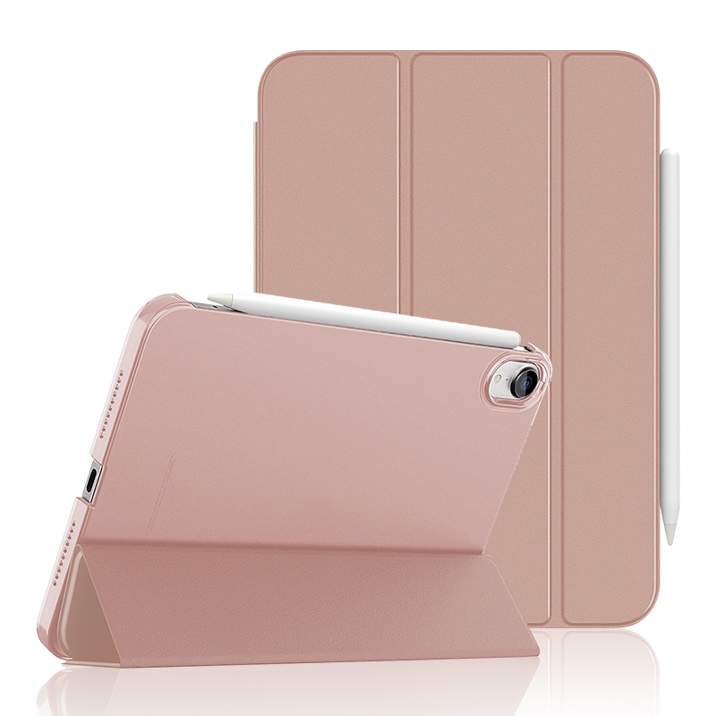 Frosted PC + PU Tablet Case For iPad 10th Gen 10.9 2022 (Rose Gold) Frosted PC + PU Tablet Case For iPad 10th Gen 10.9 2022 (Rose Gold)