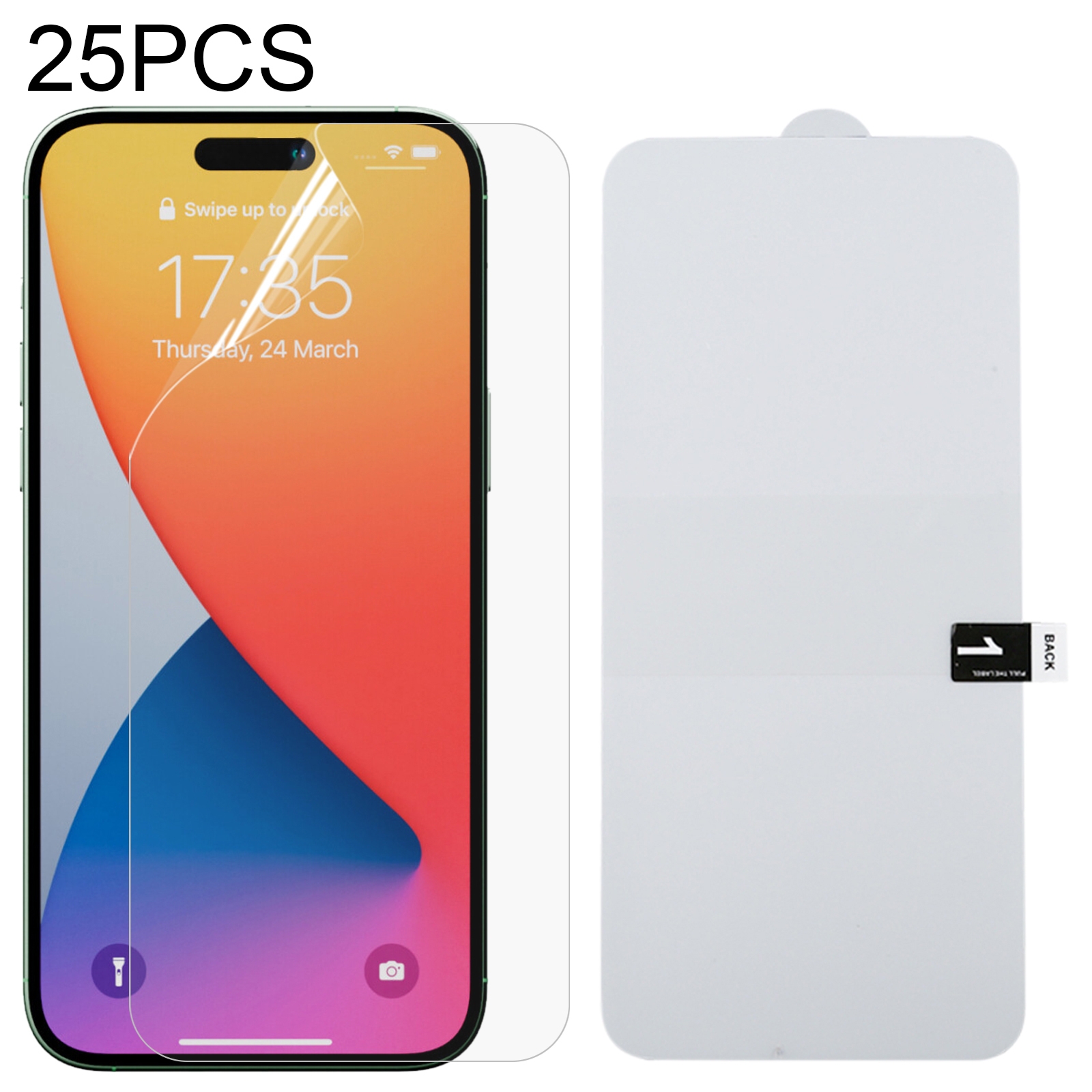 For iPhone 14 Pro 25 PCS Full Screen Protector Explosion-proof Hydrogel Film For iPhone 14 Pro 25 PCS Full Screen Protector Explosion-proof Hydrogel Film