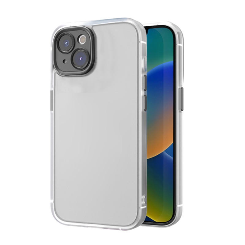 For iPhone 14 ROCK Guard Skin-feel Phone Case (White) For iPhone 14 ROCK Guard Skin-feel Phone Case (White)